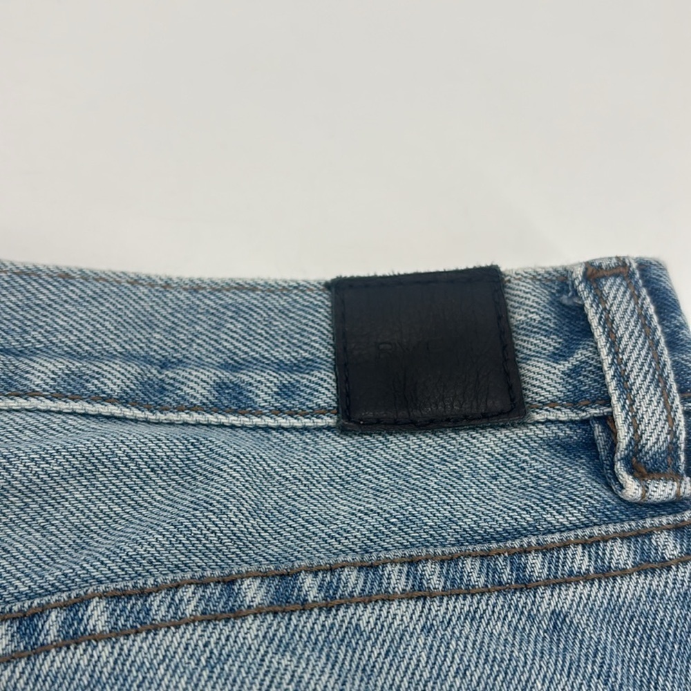 UEC RVCA high rise denim shirts size 28 - Picture 7 of 11